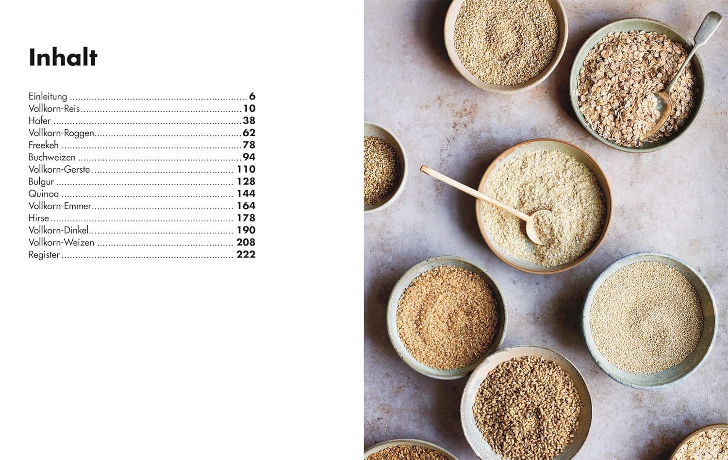 Volles Korn - Power- und Genussrezepte mit Reis, Hirse, Roggen & Co. Dorling Kindersley