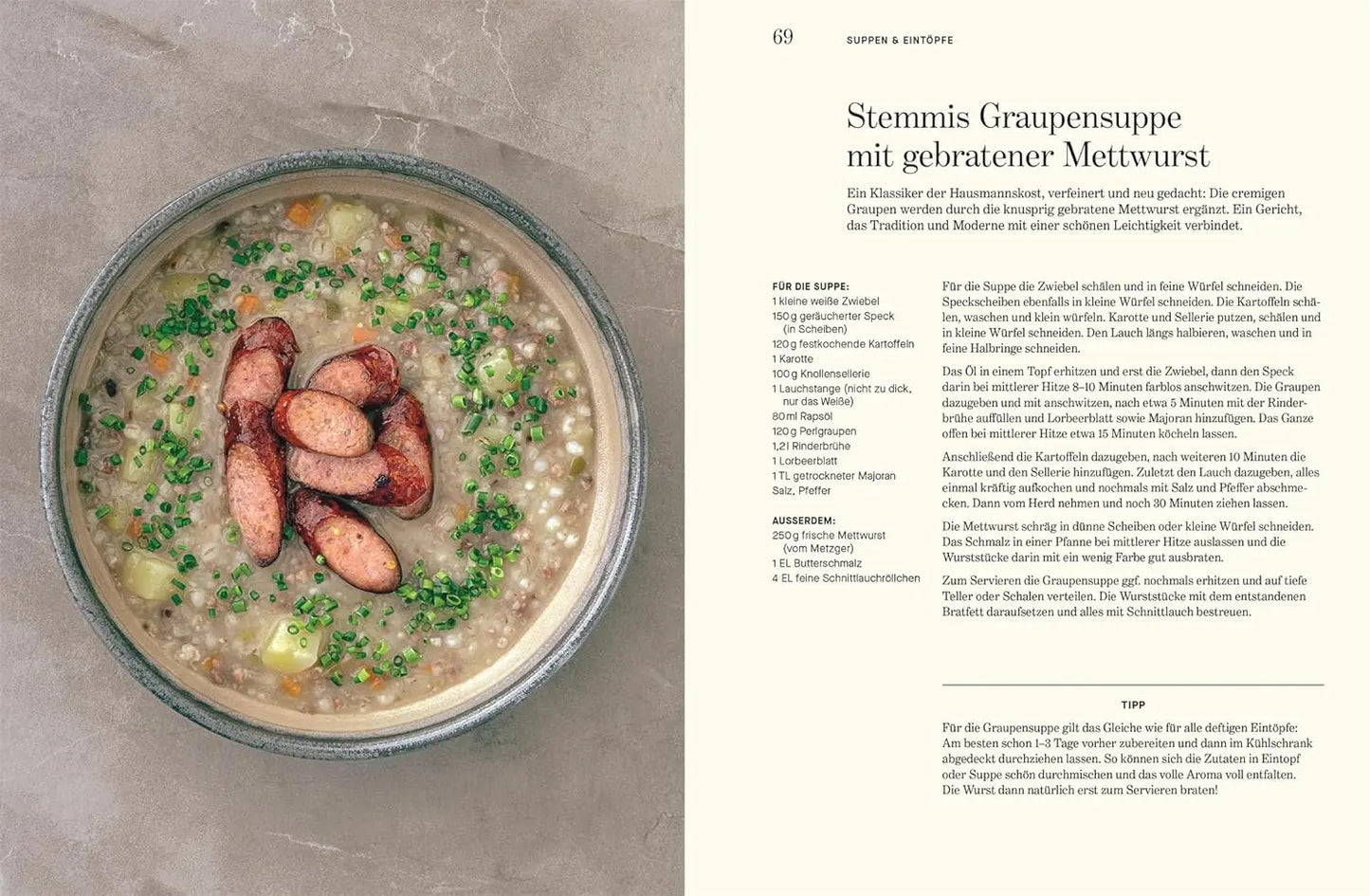Stemberg: Das Kochbuch - Tradition trifft Moderne. Über 80 Rezepte aus der deutschen Küche von Sternekoch Sascha Stemberg