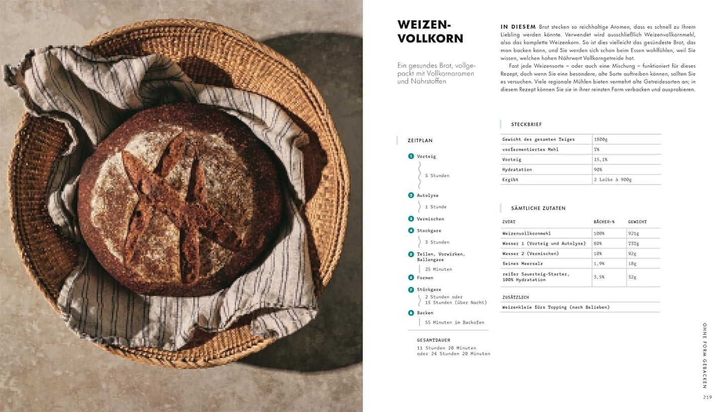 Das große Buch vom Sauerteig: Über 100 Rezepte und Anleitungen für Brote, Gebäck und Süßes. Mit Video-Tutorials zu Teigen und Techniken. Pizza, Brot, Bagels, Zimtschnecken u. v. m.
