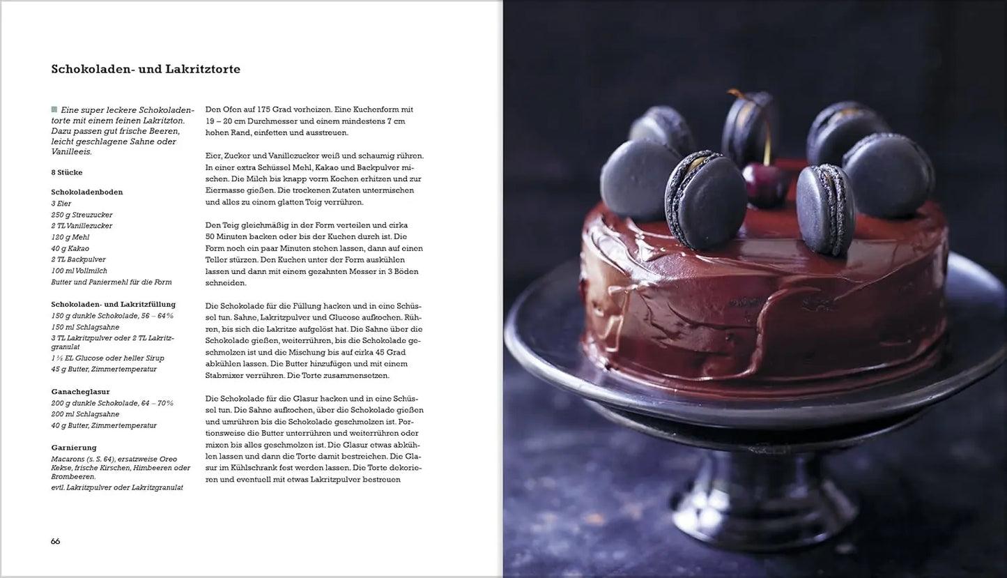 Lakritz - Süße und herzhafte Rezepte mit dem schwarzen Gold. Die vielseitigen Anwendungen von Lakritz in Kuchen, Desserts und Saucen entdecken: von Joghurt-Lakritz-Eis bis zu Lakritz-Balsamico Landwirtschaftsvlg Münster