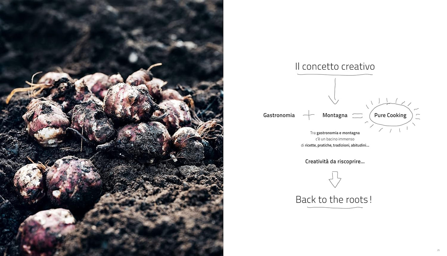 Cook The Mountain [Edizione italiana; 2 Bde. im Schuber]  Untertitel The Nature Around You. 2020 Premiato con il German Cookbook Award Gold & GOURMAND AWARD GERMANY »Man Chef Book«