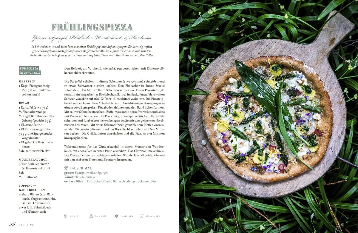 Natürlich aus dem Ofen: Pizza, Quiche, Tarte & Pie: Herzhaft & süß durchs ganze Jahr. Über 100 vielfältige Rezepte für Pizza und mehr.