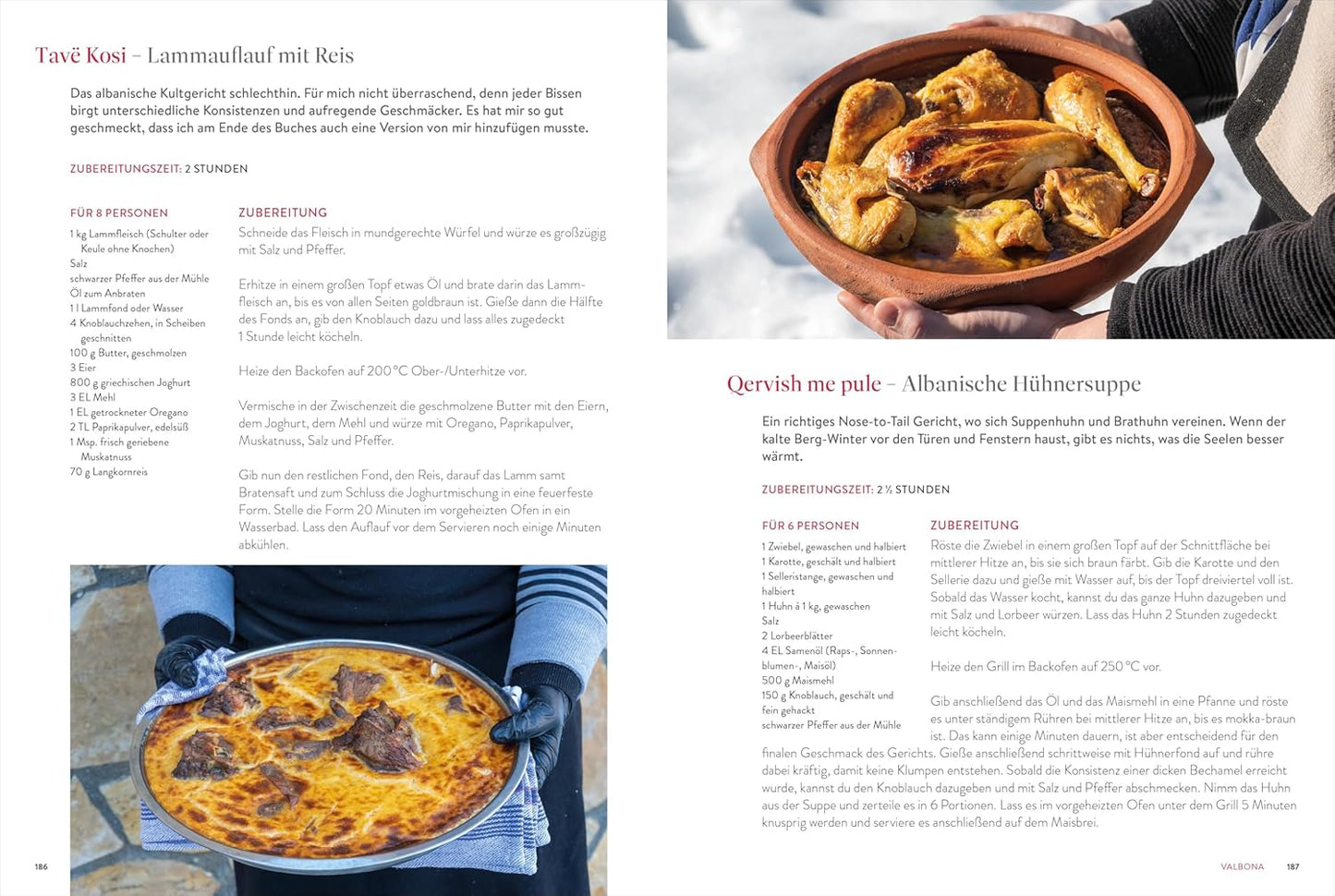 Albanien. Das Kochbuch: Wo mediterrane Frische auf orientalische Vielfalt trifft. Über wahre Gastfreundschaft und die Freude am Essen