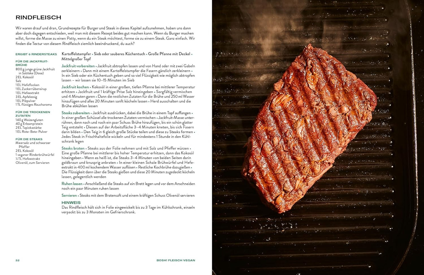 BOSH! Fleisch vegan – Fake your Meat!: Fleischersatz selbst herstellen mit über 100 Rezepten: Von Chicken Teriyaki bis BBQ Burger, Garnelen-Curry und vielem mehr!