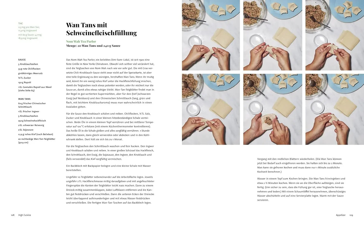 High Cuisine – Cannabis kann was! Kochen & Backen mit THC, CBD und mehr: 60 Rezepte mit allen Grundlagen zu Zubereitung, Pflanzenkunde und Dosierungsempfehlung EMF