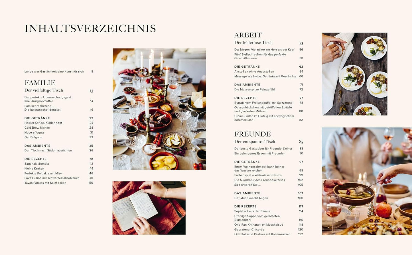 Was Gäste glücklich macht – Das Handbuch: Alles perfekt: Tisch, Ambiente, Getränke und Rezepte