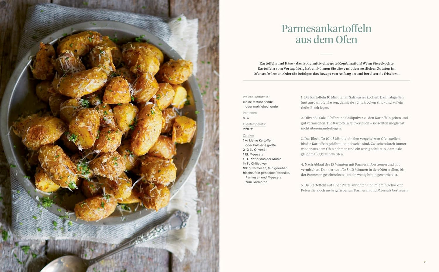 Kartoffelglück: 80 Rezepte für Hauptgerichte, Beilagen und Snacks. Kartoffel Rezepte mal anders! Das Kochbuch für alle, die Kartoffelgerichte lieben