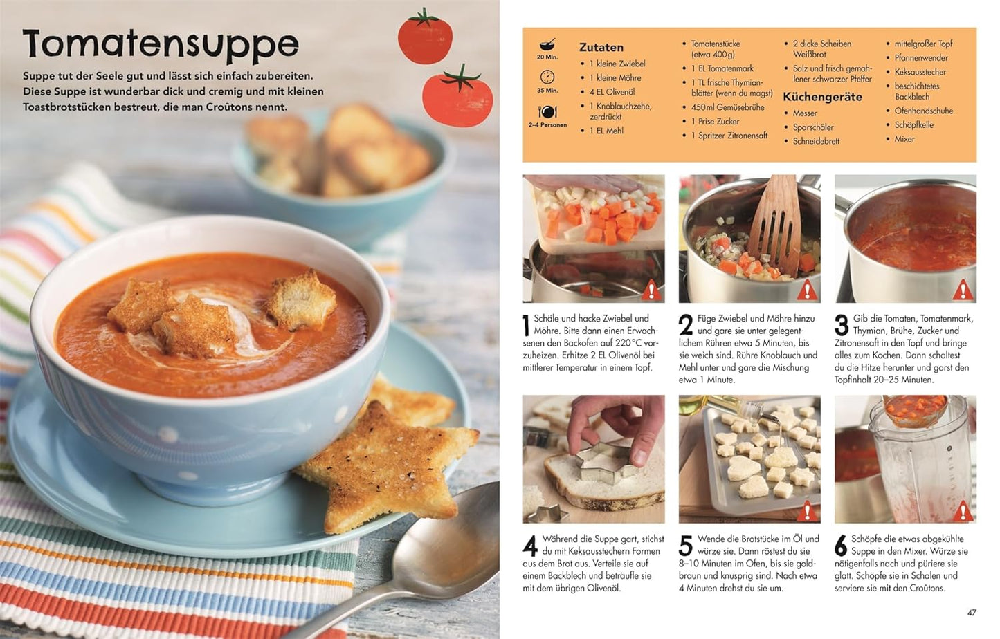 Die Kochschule für Kids - 150 superleckere Rezepte. Schritt für Schritt Kochen und Backen lernen für Kinder ab 7 Jahren