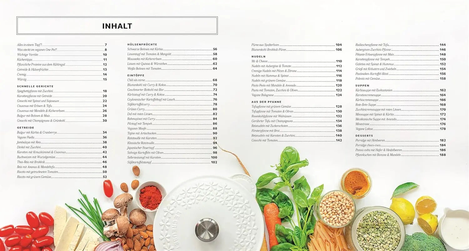 Vegan One Pot: Ein Topf - 80 Rezepte. Alles in einem Topf für die schnelle und gesunde Küche (Gesund und bunt) DK Verlag Dorling Kindersley