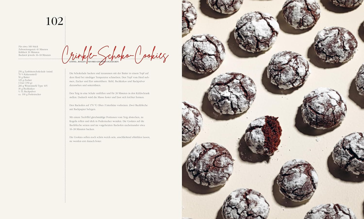 Das große Buch der Weihnachtsbäckerei; Plätzchen, Kipferl, Lebkuchen: 120 Rezepte für die schönste Zeit des Jahres