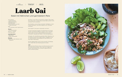 Thai Kitchen: 100 Rezepte aus der Thailändischen Küche. Von Pad Thai über Thai Curry bis Tom Kha Gai