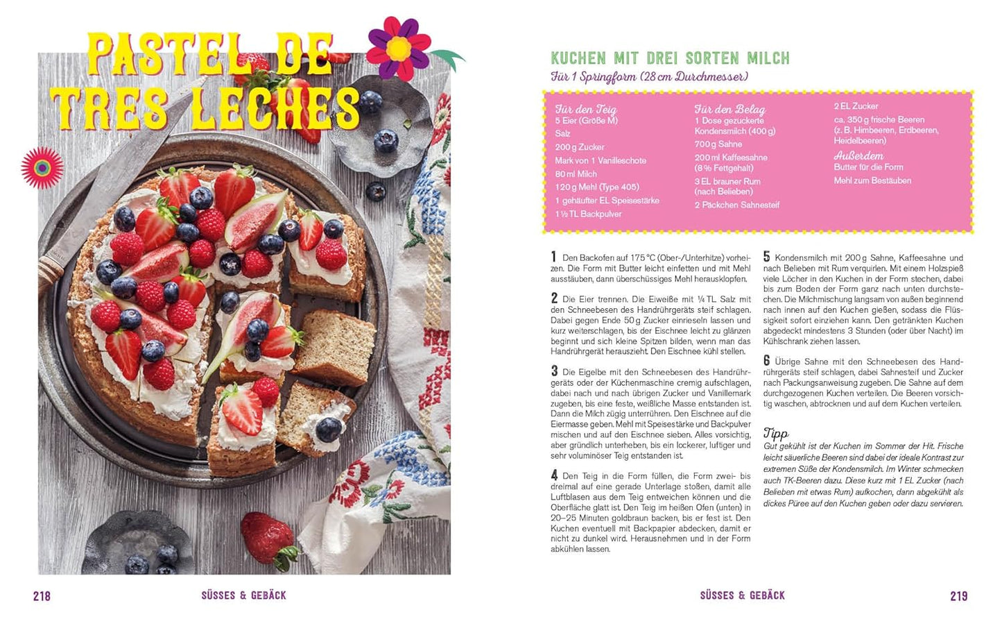 Fiesta – Das Mexiko-Kochbuch – mit edler Ausstattung und Farbschnitt: Enchiladas, Tacos & Guacamole: Rund 100 authentische Rezepte – mit Reisereportagen und stimmungsvollen Impressionen