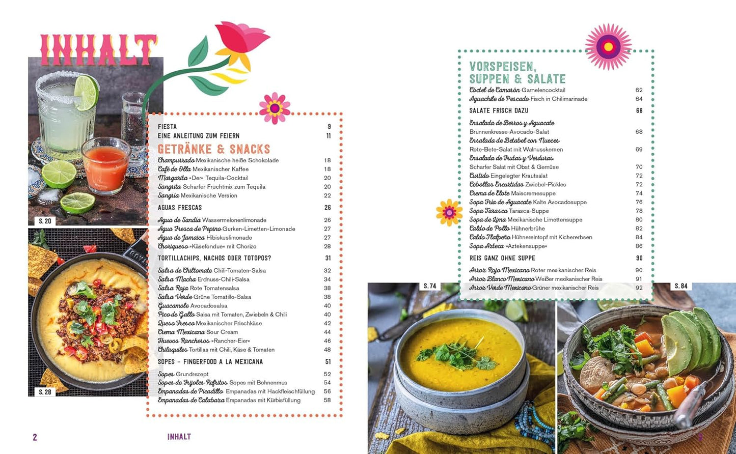 Fiesta – Das Mexiko-Kochbuch – mit edler Ausstattung und Farbschnitt: Enchiladas, Tacos & Guacamole: Rund 100 authentische Rezepte – mit Reisereportagen und stimmungsvollen Impressionen