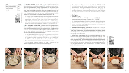 Das große Buch vom Sauerteig: Über 100 Rezepte und Anleitungen für Brote, Gebäck und Süßes. Mit Video-Tutorials zu Teigen und Techniken. Pizza, Brot, Bagels, Zimtschnecken u. v. m.