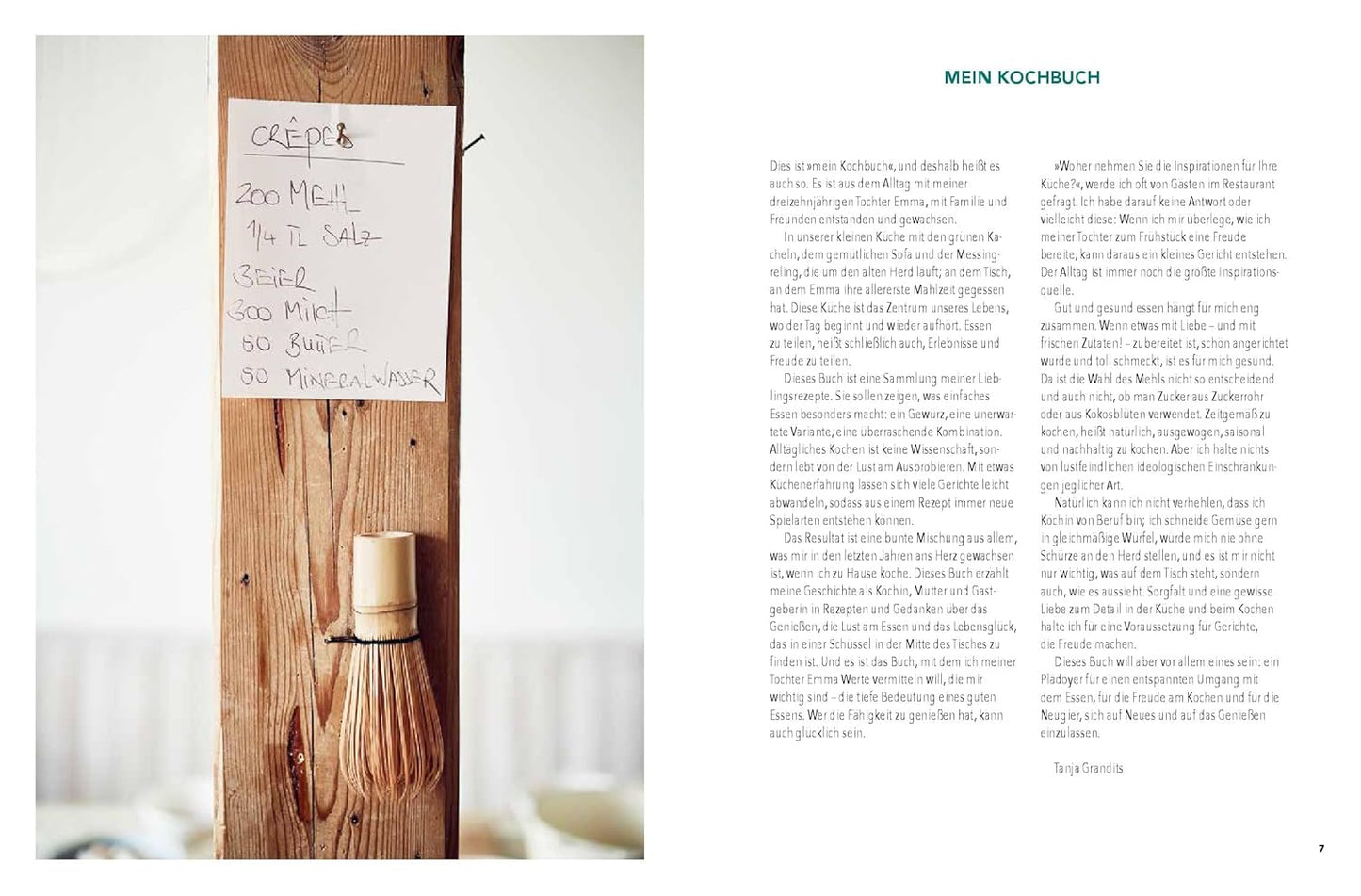 Tanjas Kochbuch. Vom Glück der einfachen Küche. Lieblingsrezepte für jeden Tag. Die besten Alltagsrezepte der Sterneköchin