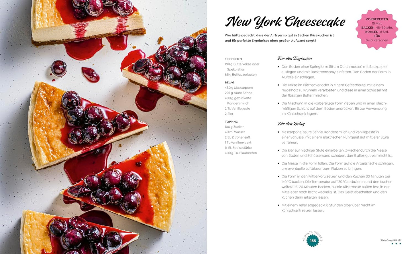 Easy Backen mit dem Airfryer: Über 80 süße und herzhafte Rezepte für Kuchen, Kekse, Brote & Co.