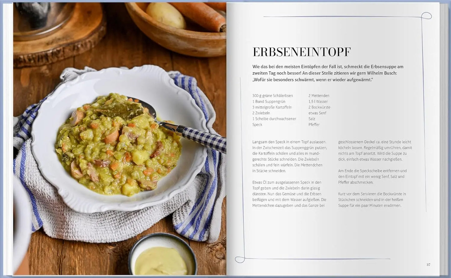 Oma kocht: Deutsche Heimatküche, die Erinnerungen weckt.