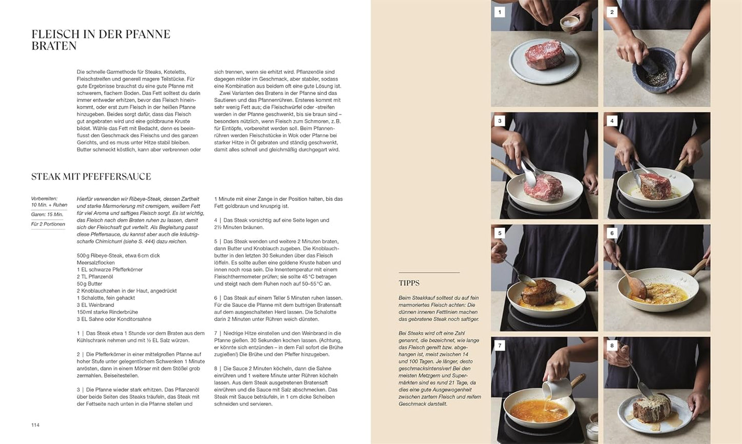 How to Cook, Die große Kochschule. Kochen lernen mit über 350 Rezepten und 600 Step-Fotos. Ein Standardwerk für die Küche