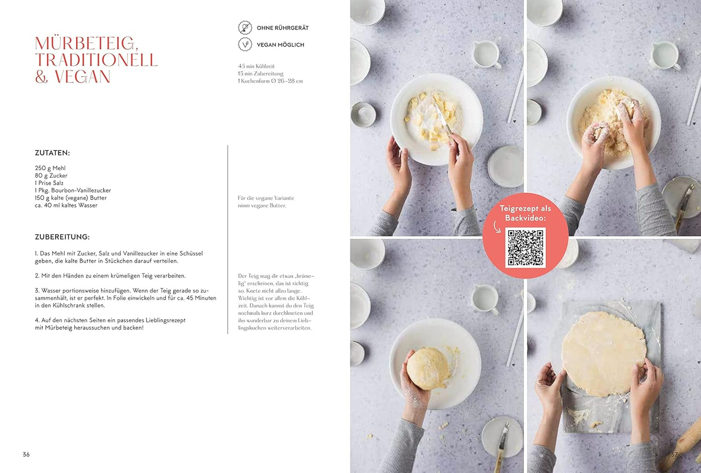 Teigliebe: Kuchen für alle! Ob klassisch, vegan, glutenfrei oder ohne Backofen. Backen für Anfänger. Einfache und schnelle Kuchen-Rezepte