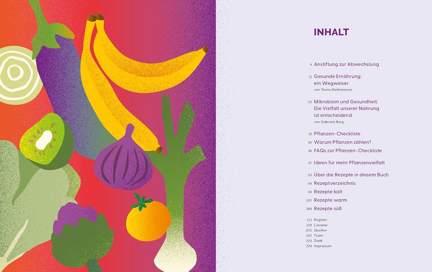 30 Pflanzen pro Woche: Das Kochbuch für ein langes gesundes Leben: Rezepte, die das Darm-Mikrobiom stärken