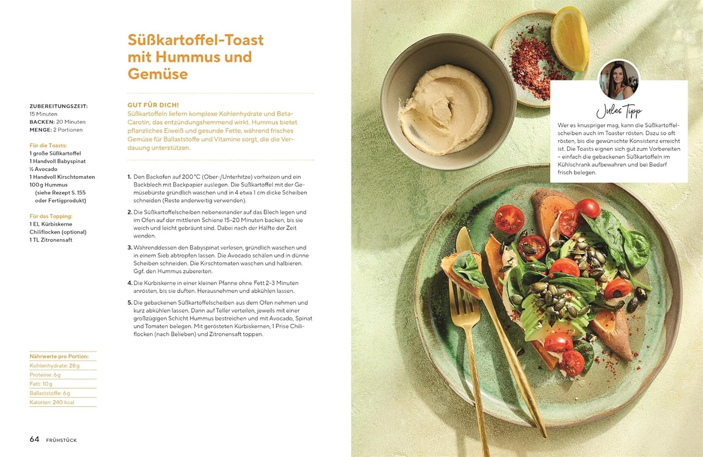 Neustart Ernährung: Meine Rezepte für mehr Energie. Wissenschaftlich fundiert – einfach umsetzbar. Entzündungshemmende Ernährung für alle. Von Jule Klein