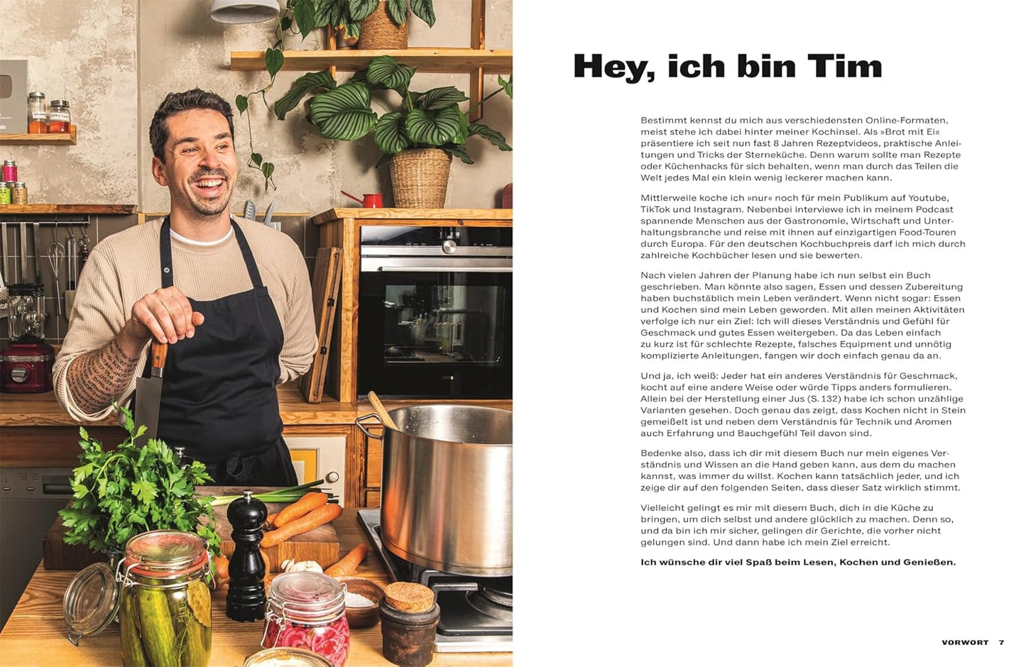 Mach's lecker!: Der Anfang von richtig gutem Essen. 100 easy Rezepte, Step-by-Step-Fotos und Tipps von brot.mit.ei-Creator Tim Armann