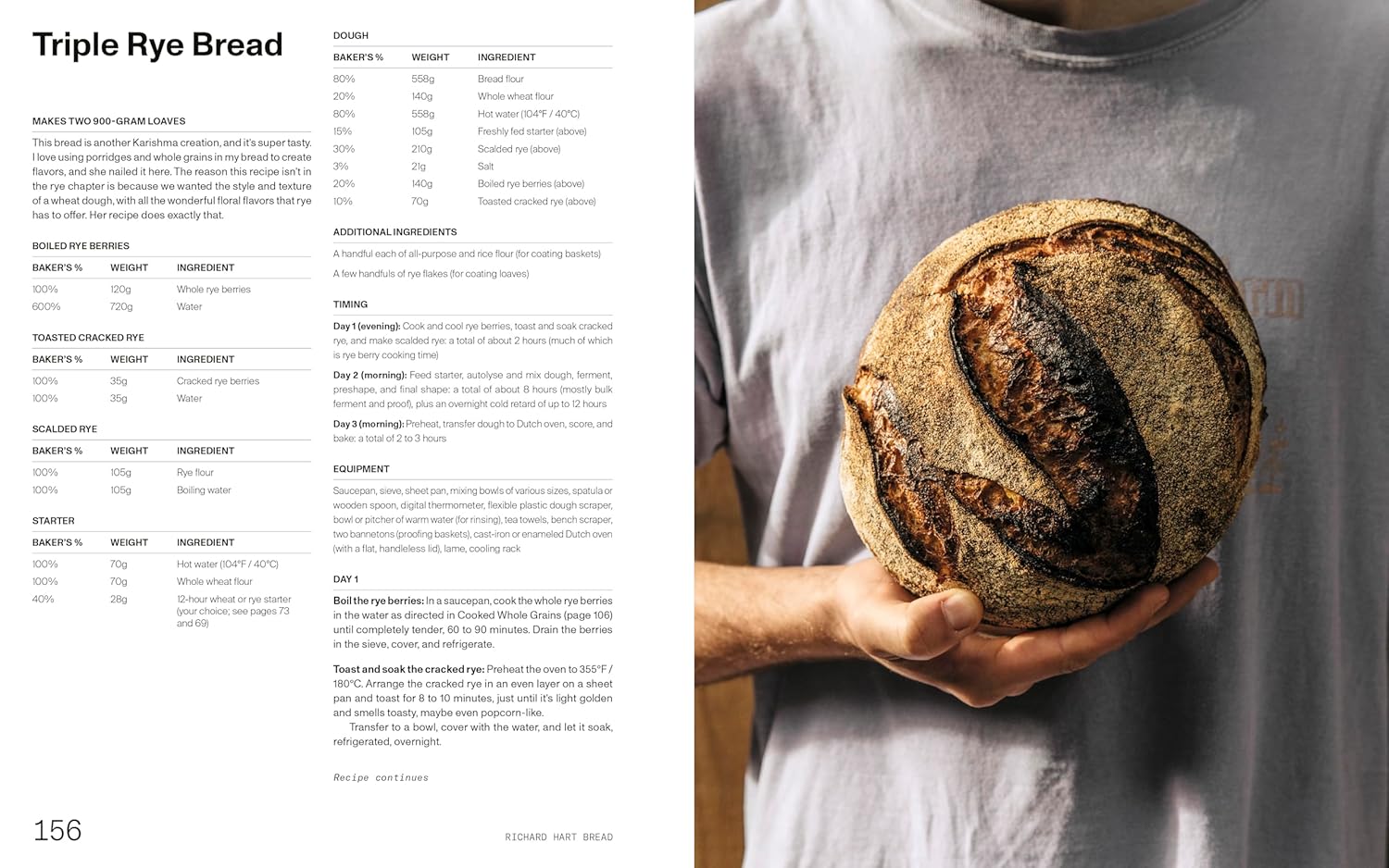 Richard Hart Bread: Intuitive Sourdough Baking Clarkson Potter/ten Speed