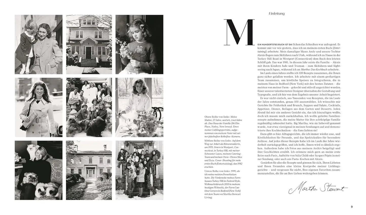 Martha. Das Kochbuch: Martha Stuarts 100. Kochbuch mit 100 Lieblings-Rezepten, privaten Fotos und Geschichten. Ein Must-have für Fans