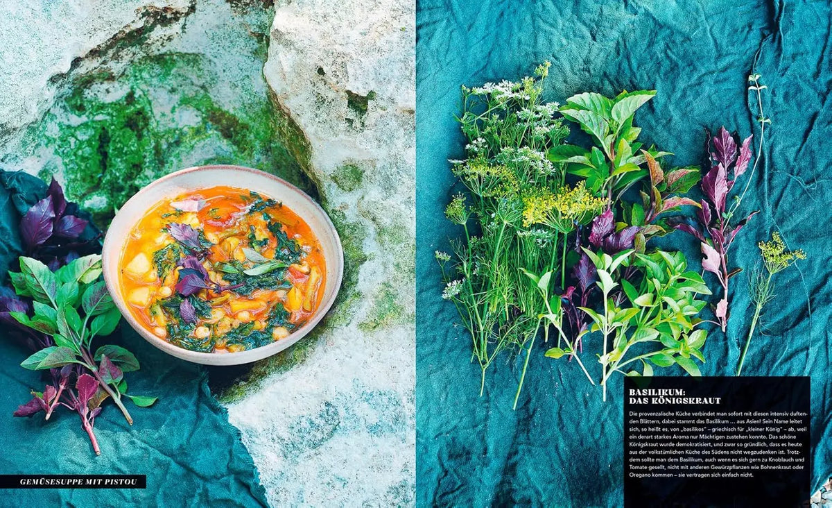 Provence: Reise durch die Sonne in 100 Rezepten – Eine stimmungsvolle Hommage an die Küche Südfrankreichs