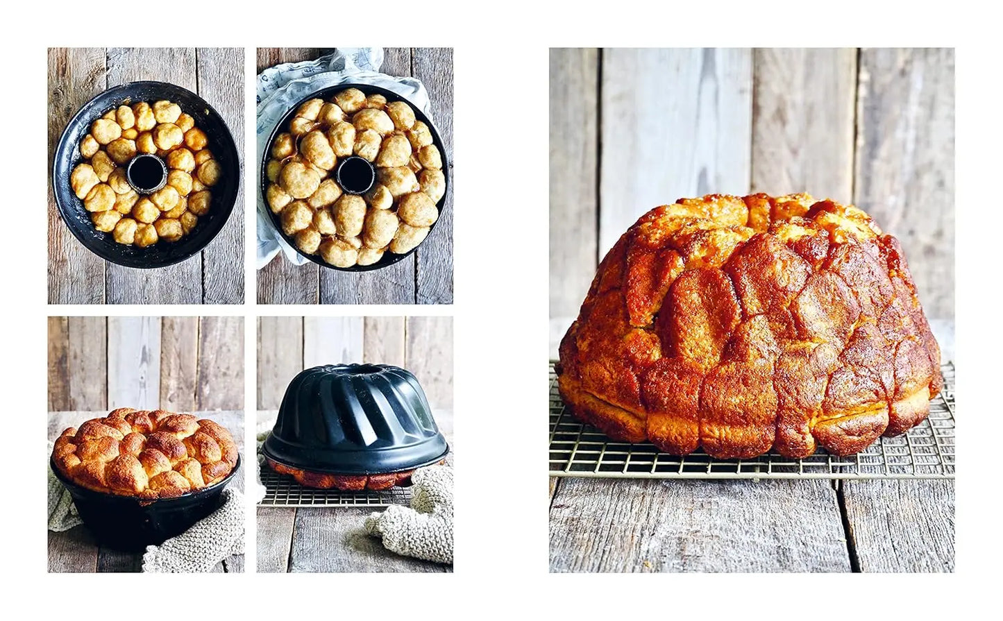Zimtschnecke und Dinkelbrot.: Backen ohne Kneten. Süßes Gebäck und Brot backen mit Hefe. Backbuch mit Ideen vom Zimtschnecken Rezept, No Knead Bread und Pizzateig über Nacht bis herzhaftes Hefegebäck Stiebner