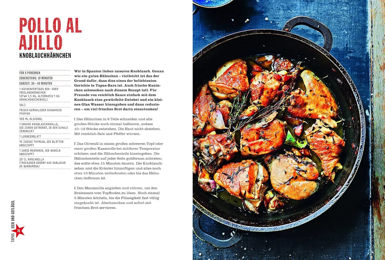 Tapas: 120 Rezepte aus der spanischen Küche. Snacks, Fingerfood, spanische Antipasti, kleine und größere Gerichte für den perfekten Abend. So schmeckt Spanien! Christian Verlag