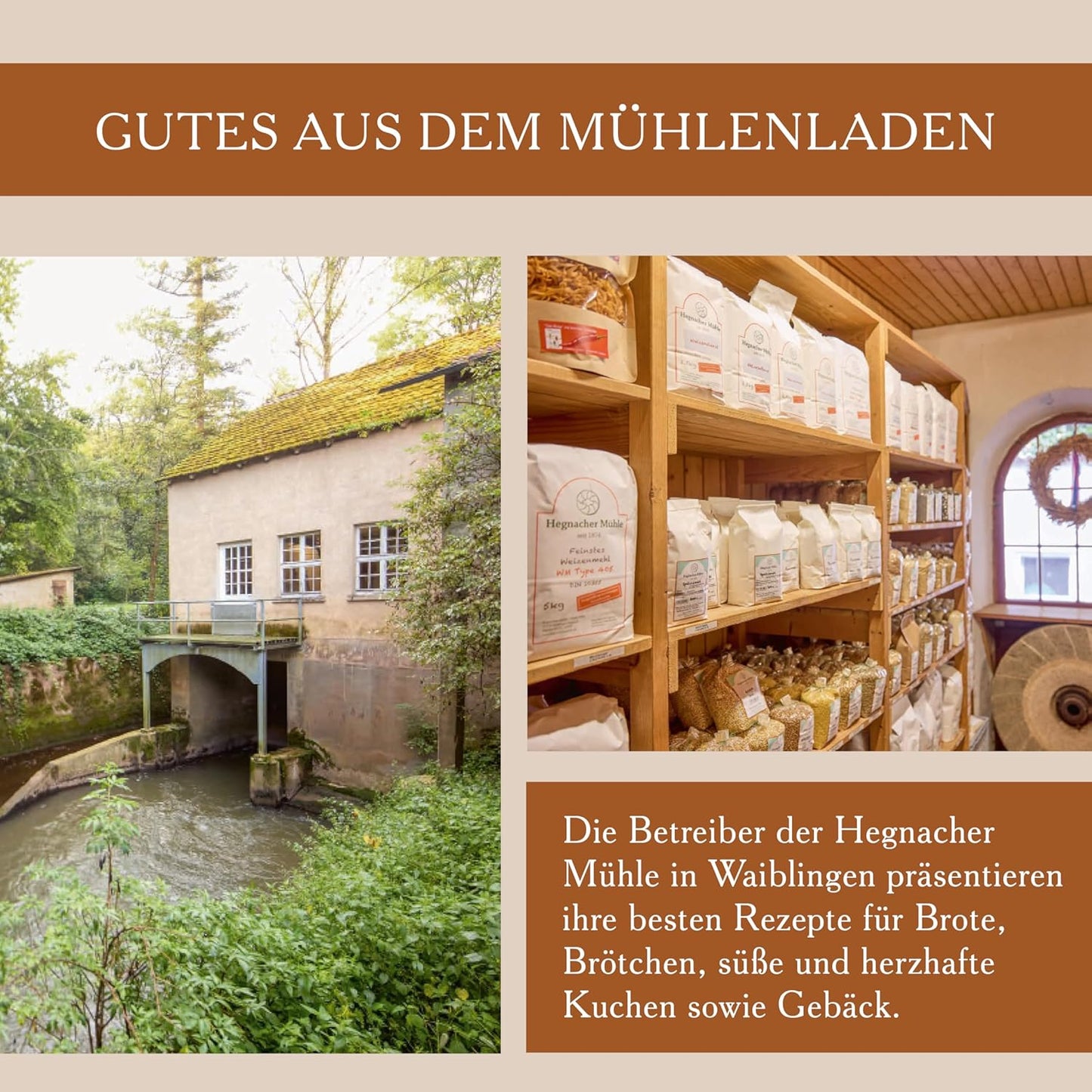 Das Mühlen-Backbuch: Mit Weizen, Dinkel und Urgetreidearten Brote, Brötchen und mehr backen