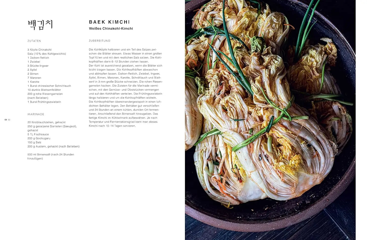 Kimchi: Gesunde koreanische Küche mit fermentiertem Gemüse. Mit 90 Rezepten Prestel