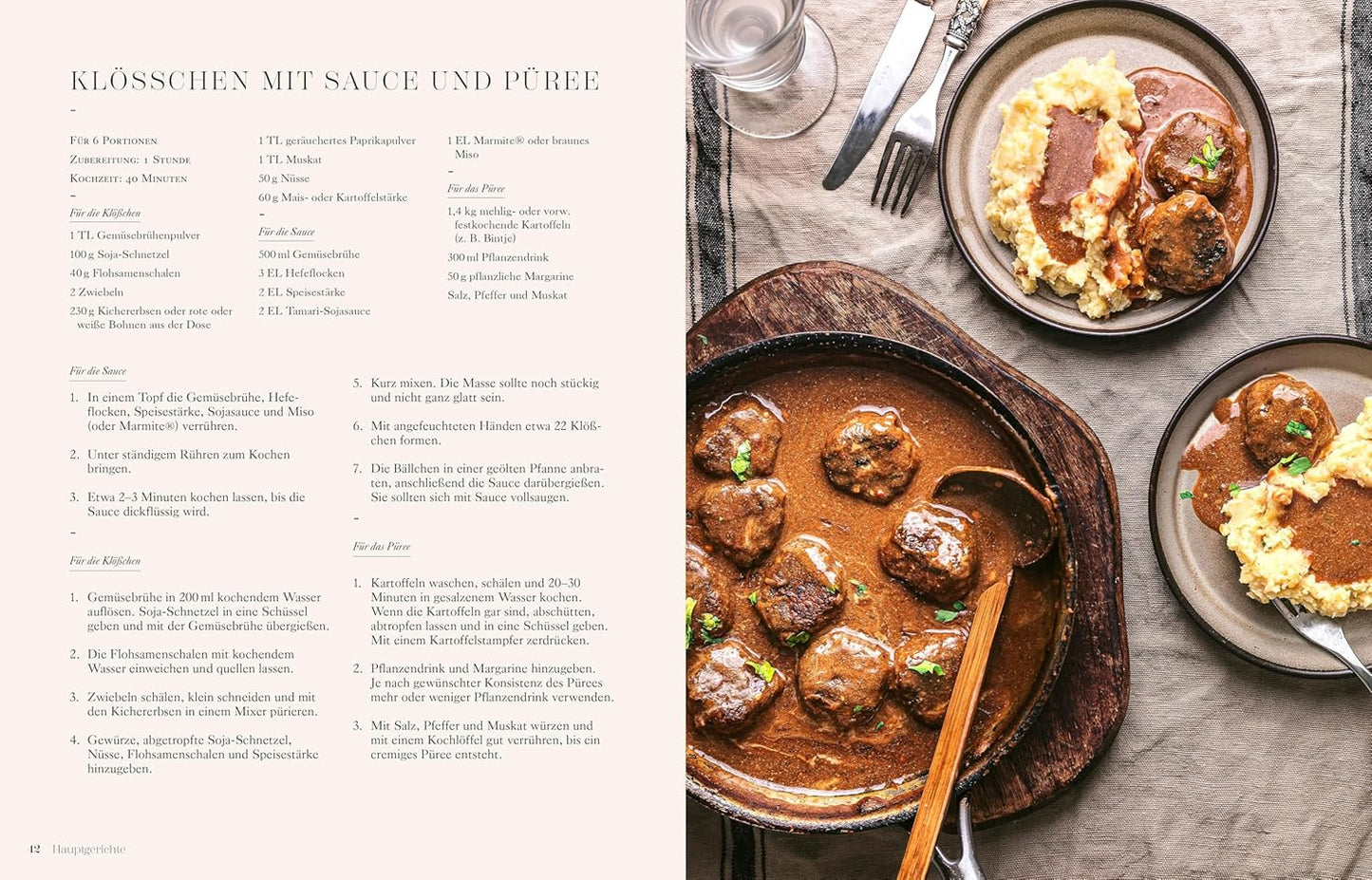 Französische Landhausküche vegan - Quiche Lorraine, Rillettes & Brioche - traditionelle Rezepte modern interpretiert. Französisch kochen mit veganem Kochbuch. Vegane Küche mal anders.