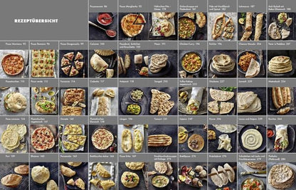 Die besten Fladenbrote der Welt - Pizza, Flammkuchen, Focaccia, Pita, Naan, Tortilla und viele andere mehr Becker Joest Volk Verlag