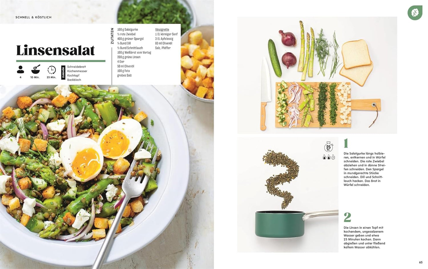 Cook it! Veggie: Kochen lernen Bild für Bild. Kochschule mit Step-by-Step-Bildern. Grundlagen, Techniken, 60 leckere Rezepte